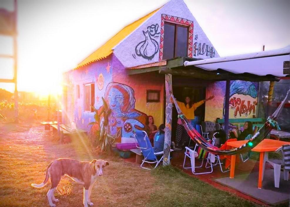 Ajo Aloha Hostel กาโบโปโลนิโอ ภายนอก รูปภาพ